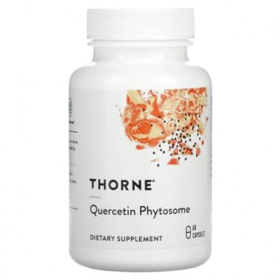 Thorne Research, Quercetin Phytosome, 60 капсул / Кверцетин | Аптека | V4.Ru: Маркетплейс