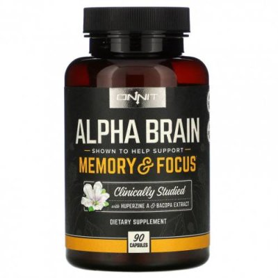 Onnit, Alpha Brain, 90 капсул / Добавки для физической активности | Аптека | V4.Ru: Маркетплейс