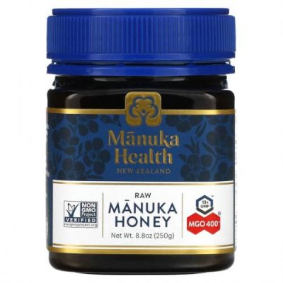 Manuka Health, мед манука, MGO 400+, 250 г (8,8 унции) / Мед манука | Аптека | V4.Ru: Маркетплейс