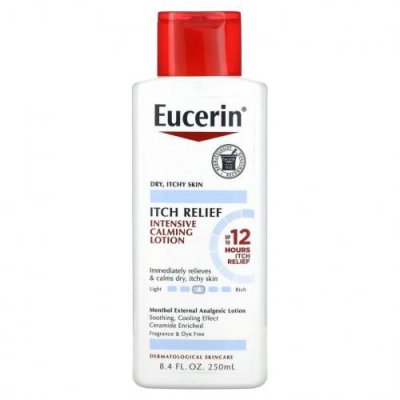 Eucerin, средство от зуда, интесивный успокаивающий лосьон, 250 мл (8,4 жидк. унции) / Сухая, раздраженная кожа | Аптека | V4.Ru: Маркетплейс