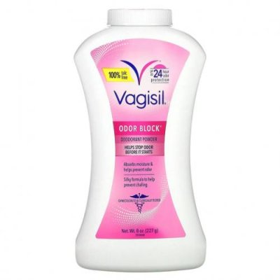 Vagisil, Дезодорант-порошок для блокировки запаха, 227 г (8 унций) / Женская гигиена | Аптека | V4.Ru: Маркетплейс