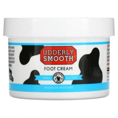 Udderly Smooth, Крем для ног с маслом дерева ши, 8 унций (227 г) / Крем для ног | Аптека | V4.Ru: Маркетплейс