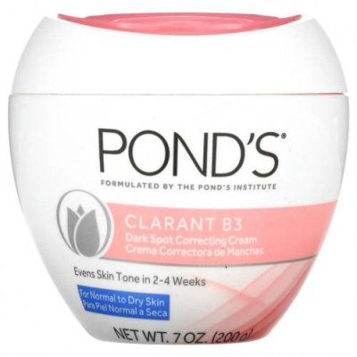 Pond's, Clarant B3, крем для коррекции темных пятен, 200 г (7 унций) / Дневные увлажняющие средства и кремы | Аптека | V4.Ru: Маркетплейс