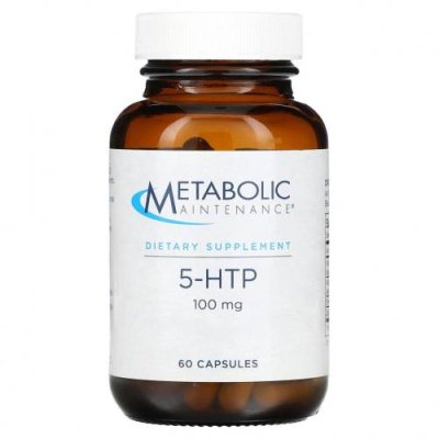 Metabolic Maintenance, 5-HTP, 100 мг, 60 капсул / 5-HTP (гидрокситриптофан) | Аптека | V4.Ru: Маркетплейс