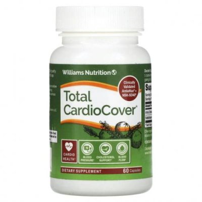 Williams Nutrition, Total CardioCover, 60 капсул / Амла | Аптека | V4.Ru: Маркетплейс