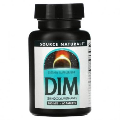 Source Naturals, DIM (дииндолилметан), 100 мг, 60 таблеток / Дииндолилметан (DIM) | Аптека | V4.Ru: Маркетплейс