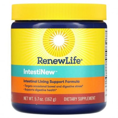 Renew Life, IntestiNew, средство для поддержки слизистой оболочки кишечника, 162 г (5,7 унции) / Препараты для ЖКТ | Аптека | V4.Ru: Маркетплейс