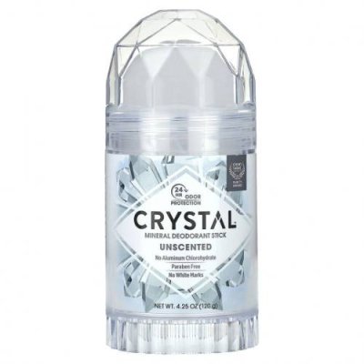 Crystal Body Deodorant, минеральный дезодорант-карандаш, без запаха, 120 г (4,25 унции) / Дезодоранты | Аптека | V4.Ru: Маркетплейс