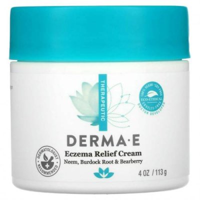 Derma E, крем от экземы,113 г (4 унции) / Псориаз | Аптека | V4.Ru: Маркетплейс