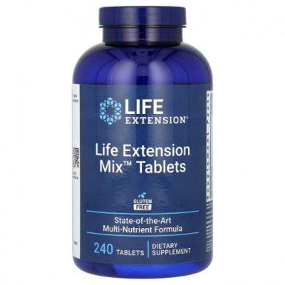 Life Extension, Life Extension Mix Tablets, 240 Tablets / Мультивитамины | Аптека | V4.Ru: Маркетплейс