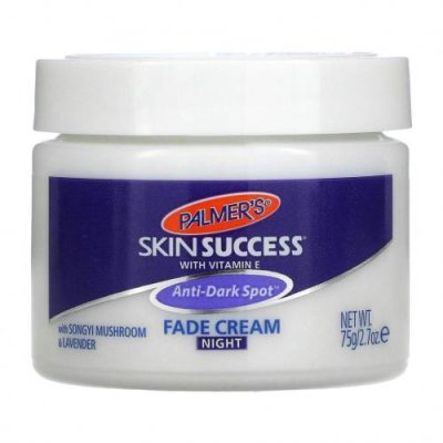 Palmer's, Skin Success with Vitamin E, Крем против исчезновения темных пятен, ночной, 2,7 унции (75 г) / Ночные увлажняющие средства и кремы | Аптека | V4.Ru: Маркетплейс