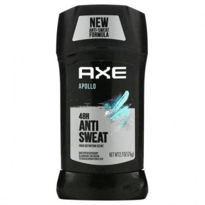 Axe, антиперспирант, защита от пота на 48 часов, Apollo, 76 г (2,7 унции) / Мужской дезодорант | Аптека | V4.Ru: Маркетплейс