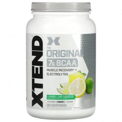 Xtend, The Original, 7 г аминокислот с разветвленными цепями, со вкусом лимона и лайма, 1,26 кг (2,78 фунта) / BCAA | Аптека | V4.Ru: Маркетплейс