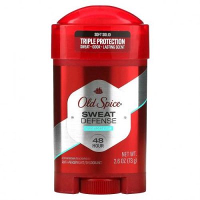 Old Spice, Pure Sport Plus, сверхсильный антиперспирант / дезодорант, мягкое твердое вещество, 73 г (2,6 унции) / Мужской дезодорант | Аптека | V4.Ru: Маркетплейс