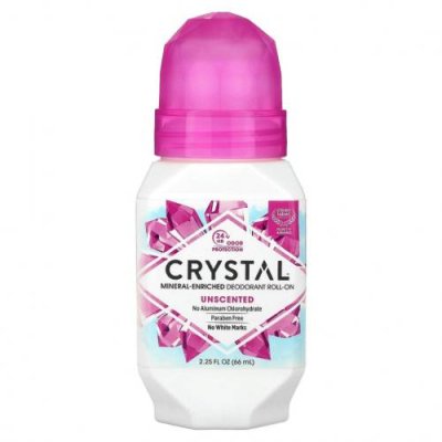 Crystal Body Deodorant, минеральный шариковый дезодорант, без запаха, 66 мл (2,25 жидк. унции) / Дезодоранты | Аптека | V4.Ru: Маркетплейс