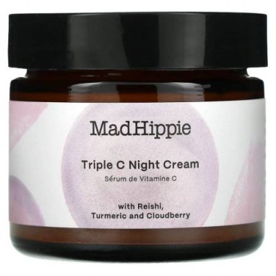 Mad Hippie, Triple C, ночной крем, 60 г (2,1 унции) / Ночные увлажняющие средства и кремы | Аптека | V4.Ru: Маркетплейс