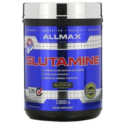 ALLMAX Nutrition, Глютамин, 1000 г (2,20 фунта) / L-глютамин | Аптека | V4.Ru: Маркетплейс