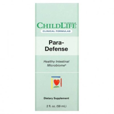 Childlife Clinicals, Para-Defense, для здоровья микробиома кишечника, 59 мл (2 жидк. унции) / Система пищеварения | Аптека | V4.Ru: Маркетплейс