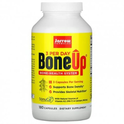 Jarrow Formulas, Bone-Up, 180 капсул / Формулы для Костей | Аптека | V4.Ru: Маркетплейс