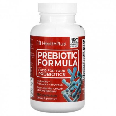 Health Plus, Prebiotic Formula, 500 mg, 180 Capsules / Пребиотики | Аптека | V4.Ru: Маркетплейс