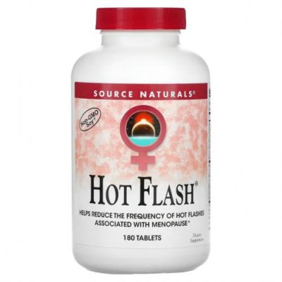 Source Naturals, Hot Flash, 180 таблеток / Женские гормональные средства | Аптека | V4.Ru: Маркетплейс