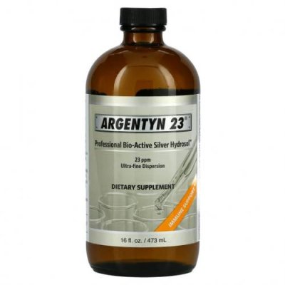 Sovereign Silver, Argentyn 23, Professional Bio-Active Silver Hydrosol, 473 мл (16 жидк. унций) / Серебро | Аптека | V4.Ru: Маркетплейс