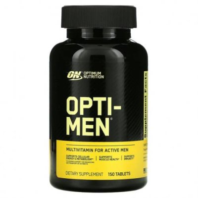 Optimum Nutrition, Opti-Men, 150 таблеток / Мужские мультивитамины | Аптека | V4.Ru: Маркетплейс