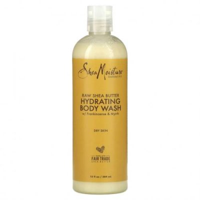 SheaMoisture, необработанное масло ши, увлажняющий гель для душа, 384 мл (13 жидк. унций) / Гель для тела и гель для душа | Аптека | V4.Ru: Маркетплейс