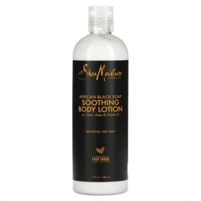 SheaMoisture, African Black Soap, Soothing Body Lotion, 13 oz (369 g) / Лосьон | Аптека | V4.Ru: Маркетплейс