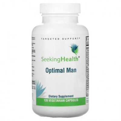 Seeking Health, Optimal Man, 120 вегетарианских капсул / Мужские мультивитамины | Аптека | V4.Ru: Маркетплейс