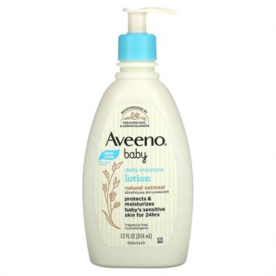 Aveeno, Baby, увлажняющий лосьон для ежедневного применения, для детей, без запаха, 354 мл (12 жидк. унций) / Детские лосьоны | Аптека | V4.Ru: Маркетплейс