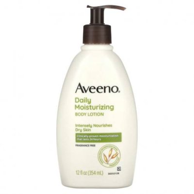 Aveeno, Active Naturals, ежедневный увлажняющий лосьон, без запаха, 354 мл (12 жидких унций) / Лосьон | Аптека | V4.Ru: Маркетплейс