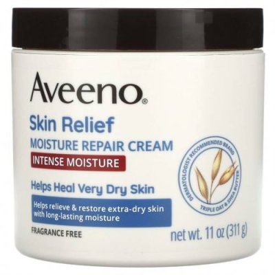 Aveeno, Active Naturals, восстанавливающий увлажняющий крем для кожи, без ароматов, 311 г (11 унций) / Сухая, раздраженная кожа | Аптека | V4.Ru: Маркетплейс