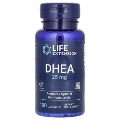 Life Extension, ДГЭА, 25 мг, 100 капсул / DHEA | Аптека | V4.Ru: Маркетплейс