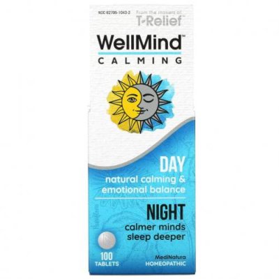 MediNatura, WellMind Calming Tablets, для снятия напряжения, 100 таблеток / Натуральные препараты | Аптека | V4.Ru: Маркетплейс