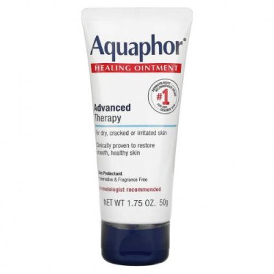 Aquaphor, Заживляющая мазь, защита для кожи, 50 г (1,75 унции) / Сухая, раздраженная кожа | Аптека | V4.Ru: Маркетплейс