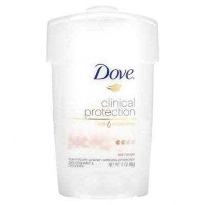 Dove, Clinical Protection, Prescription Strength, дезодорант-антиперспирант, восстановление кожи, 48 г (1,7 унции) / Дезодоранты | Аптека | V4.Ru: Маркетплейс