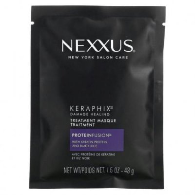 Nexxus, Keraphix, восстанавливающая маска для поврежденных волос, 43 г (1,5 унции) / Уход за волосами и кожей головы | Аптека | V4.Ru: Маркетплейс