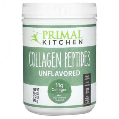 Primal Kitchen, Collagen Peptides, Unflavored , 1.2 lb (550 g) / Коллаген, добавки | Аптека | V4.Ru: Маркетплейс