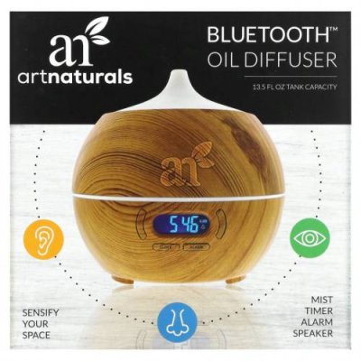 Artnaturals, диффузор для масла с Bluetooth, 1 шт. / Диффузоры и аксессуары | Аптека | V4.Ru: Маркетплейс