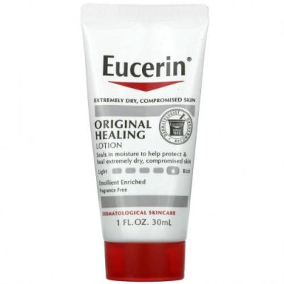 Eucerin, Original Healing Lotion, без отдушек, 30 мл (1 жидк. Унция) / Лосьон | Аптека | V4.Ru: Маркетплейс