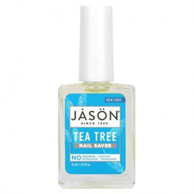 Jason Natural, Nail Saver, средство для ухода за ногтями,чайное дерево, 15 мл (0,5 жидк. унции) / Уход за ногтями | Аптека | V4.Ru: Маркетплейс