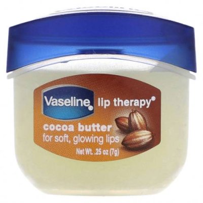 Vaseline, уход для губ, какао-масло, 7 г (0.25 унций) / Бальзам для губ | Аптека | V4.Ru: Маркетплейс