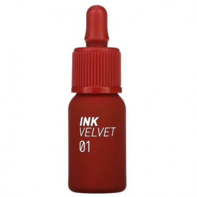 Peripera, Тинт для губ Ink Velvet, 01 Good Brick, 0,14 унции (4 г) / Оттенок | Аптека | V4.Ru: Маркетплейс