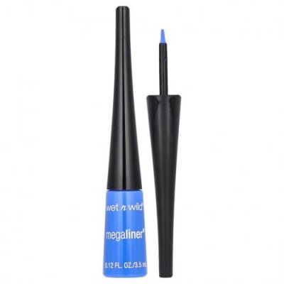 Wet n Wild, Жидкая подводка для глаз MegaLiner, цвет Voltage Blue, 3,5 мл / Подводка для глаз | Аптека | V4.Ru: Маркетплейс