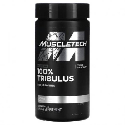 MuscleTech, Platinum, 100% трибулус (якорцы стелющиеся), 650 мг, 100 капсул / Трибулус (якорцы стелющиеся) | Аптека | V4.Ru: Маркетплейс