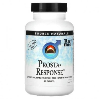 Source Naturals, Prosta-Response, добавка для здоровья простаты, 90 таблеток / Предстательная железа | Аптека | V4.Ru: Маркетплейс