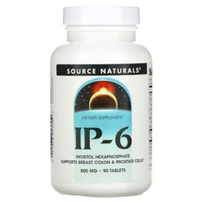 Source Naturals, IP-6, 800 мг, 90 таблеток / IP6 | Аптека | V4.Ru: Маркетплейс