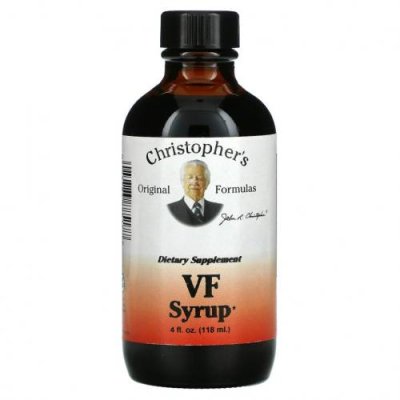 Christopher's Original Formulas, VF Syrup, сироп, 118 мл (4 жидк. унций) / Препараты на основе трав | Аптека | V4.Ru: Маркетплейс