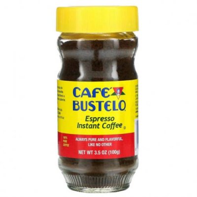 Caf? Bustelo, Espresso, растворимый кофе, 100 г (3,5 унции) / Растворимый кофе | Аптека | V4.Ru: Маркетплейс